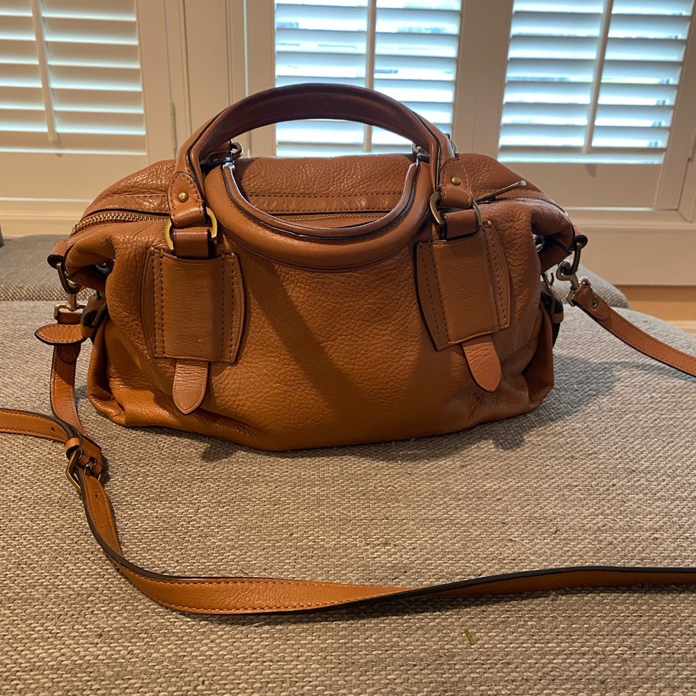 Lauren Ralph Lauren Leather Crossbody Bag